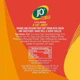J2O Orange & Passion Fruit soft drink 4 x 250ml cans, UK version