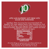 J2O Apple Raspberry still soft drink 4 x 250ml, UK version