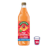 ASDA Robinsons Juicy Peach & Raspberry Fruit Squash 1 Litre- Buy online at McGrocer