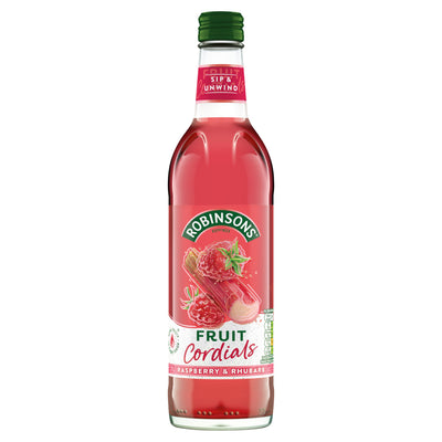 ASDA Robinsons Raspberry & Rhubarb Fruit Cordial 500ml- Buy online at McGrocer