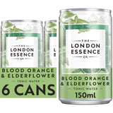 London Essence Co. Blood Orange & Elderflower Tonic Water 6 x 150ml, UK version
