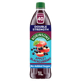 ASDA Robinsons Apple & Blackcurrant Concentrated Low Calorie Soft Drink 1L- Buy online at McGrocer