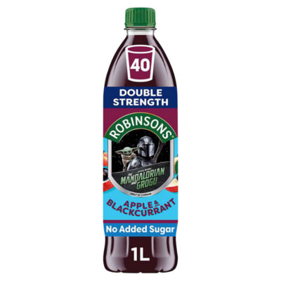 Robinsons apple blackcurrant squash concentrate 1L (British brand)