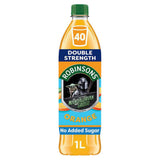 Robinsons double strength orange squash 1 litre, imported from the UK