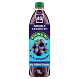 ASDA Robinsons Double Strength Blackcurrant No Added Sugar Squash 1L- Buy online at McGrocer