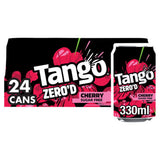 Tango Zero'd Cherry sugar free cans 24 x 330ml - British product