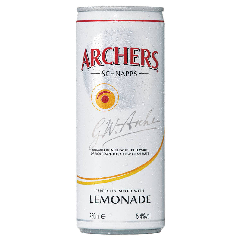 Archers and Lemonade ready-to-drink 250ml - British product