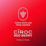 Ciroc Red Berry vodka drink 250ml can - British product