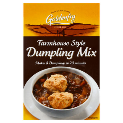 Goldenfry farmhouse style dumpling mix 142g, UK version