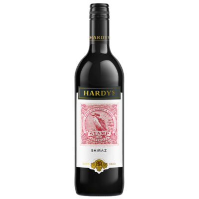Hardys Shiraz red wine 75cl, UK version