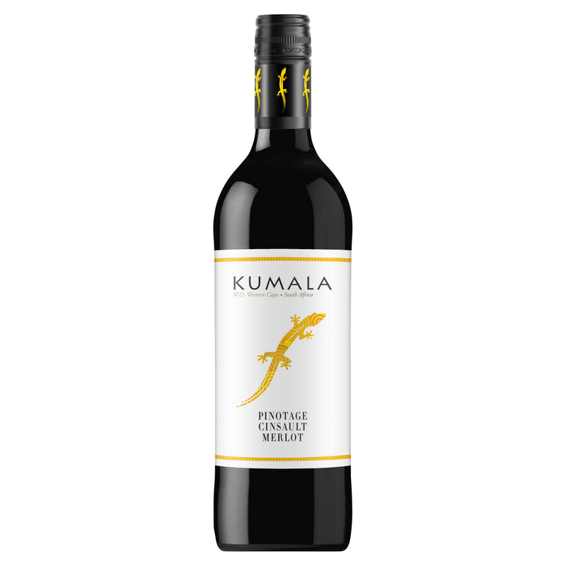Kumala Pinotage Cinsault Merlot red wine 75cl, UK version