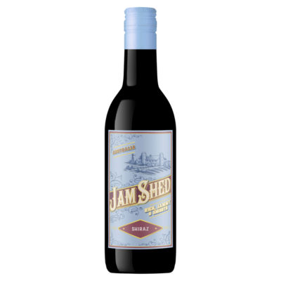 Jam Shed Shiraz red wine 187ml, UK version