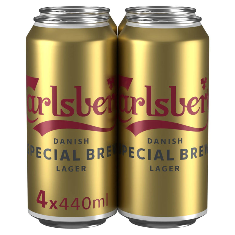 Carlsberg Special Brew strong lager 4x440ml (British brand)