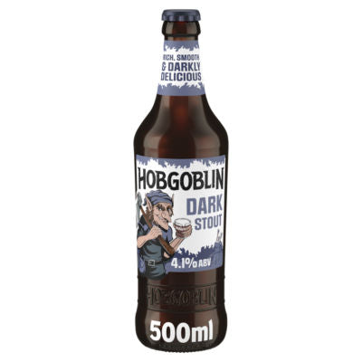 Hobgoblin dark stout 500ml, UK version