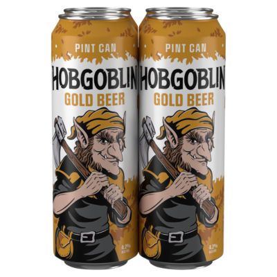 Hobgoblin Gold Ale 4 x 568ml