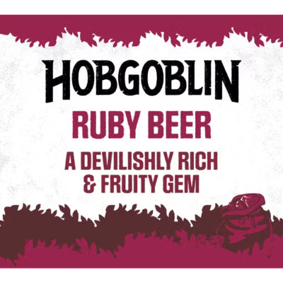 Hobgoblin Ruby Ale 4 x 568ml cans, UK version