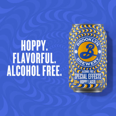 Brooklyn Special Effects alcohol-free lager 4 x 330ml - British product