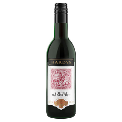 ASDA Hardys Stamp Shiraz Cabernet Red Wine 187ml- Buy online at McGrocer