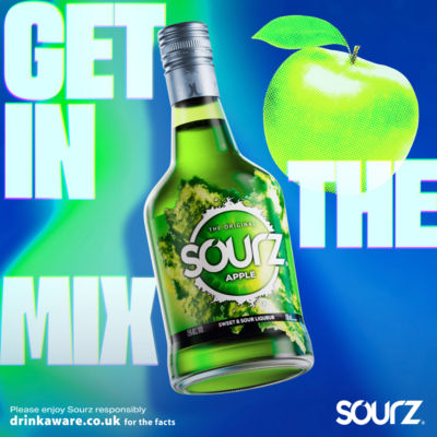 Sourz apple liqueur 70cl (British brand)