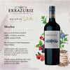 Errazuriz Estate Reserva Merlot red wine 75cl - British product
