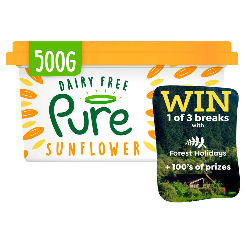 Pure dairy free sunflower spread 500g - British product