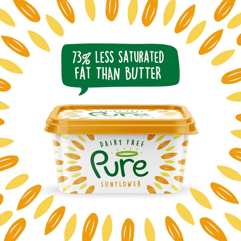 Pure dairy free sunflower spread 500g - British product