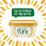 Pure dairy free sunflower spread 500g - British product