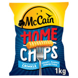 McCain Home Chips Crinkle Cut Frozen Potato Chips 1kg