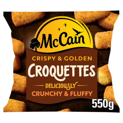 McCain potato croquettes black pepper 500g, imported from the UK