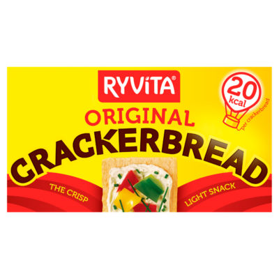 Ryvita Original Savoury Crackers 200g, imported from the UK
