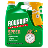 Roundup Speed Ultra weedkiller 3L - British product