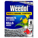 Weedol Path & Gravel Control concentrate tubes 5 pack (British brand)