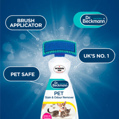 Dr Beckmann pet stain remover 650ml, imported from the UK