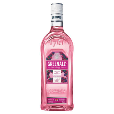Greenall's Wild Berry Pink Gin 70cl, UK version