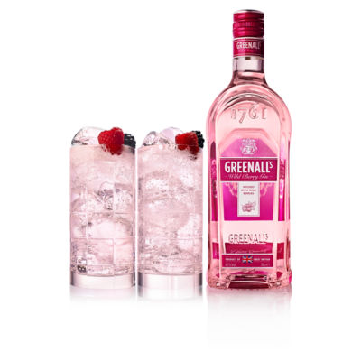 Greenall's Wild Berry Pink Gin 70cl, UK version