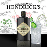 Hendrick's Cucumber Rose Gin 70cl imported from the UK