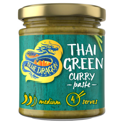 Blue Dragon Thai Green Curry Paste 170g - British product