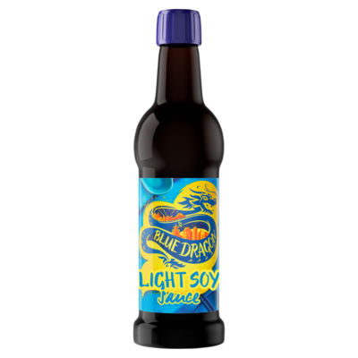 Blue Dragon light soy sauce 375ml - British product