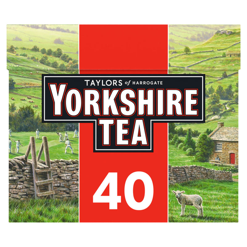 Taylors of Harrogate Yorkshire Tea Bags 40 125g (British brand)
