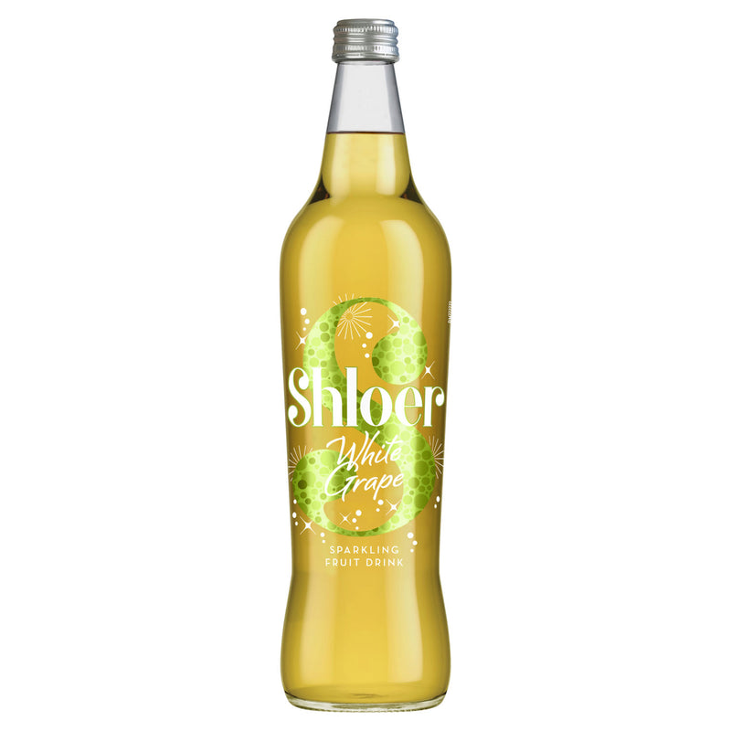 Shloer white grape sparkling juice drink 750 ml (British brand)