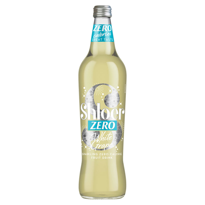 Shloer white grape sparkling fruit drink 750ml (British brand)
