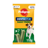 ASDA Pedigree DENTASTIX Fresh Daily Dental Chews Small Dog Treat 7 Sticks- Buy online at McGrocer