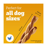 Pedigree chicken dog treats 7 sticks, imported from the UK