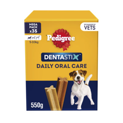 ASDA Pedigree Dentastix Liten Hund Daglig Tannkjeks 35 Stk - Kjøp online hos McGrocer
