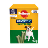 ASDA Pedigree Dentastix Fresh Daily Dental Chews for Small Dogs 35 Sticks- Buy online at McGrocer