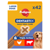 ASDA Pedigree DENTASTIX Daily Dental Chews Large Dog Treats 42 Sticks- Buy online at McGrocer