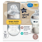 ASDA Tommee Tippee Natural Start Anti-Colic Baby Bottles 2-Pack 340ml Medium Flow- Buy online at McGrocer