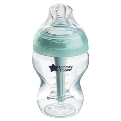 Tommee Tippee advanced anti-colic baby bottle with slow-flow breast-like teat 260ml (British brand)