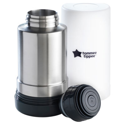 Tommee Tippee Portable Travel Baby Bottle, Food Warmer and Leak-Proof Flask