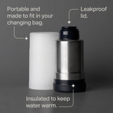 Tommee Tippee travel baby bottle and food warmer flask (British brand)